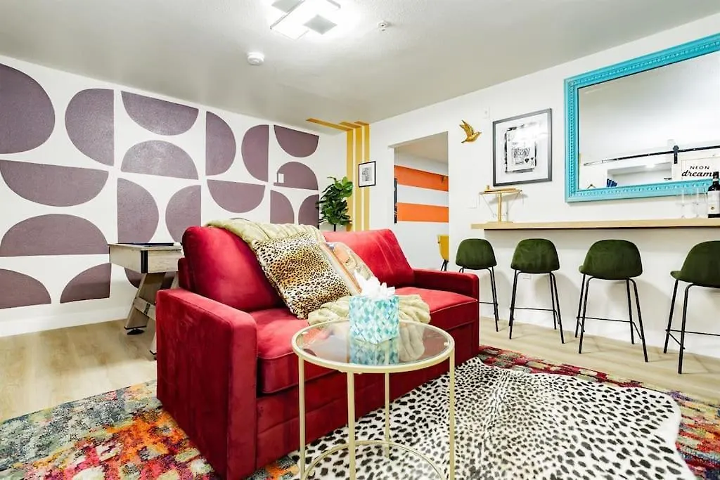 Star Motel Unit 5- New Downtown Haven Boutique Las Vegas Oasis Home Vakantiehuis